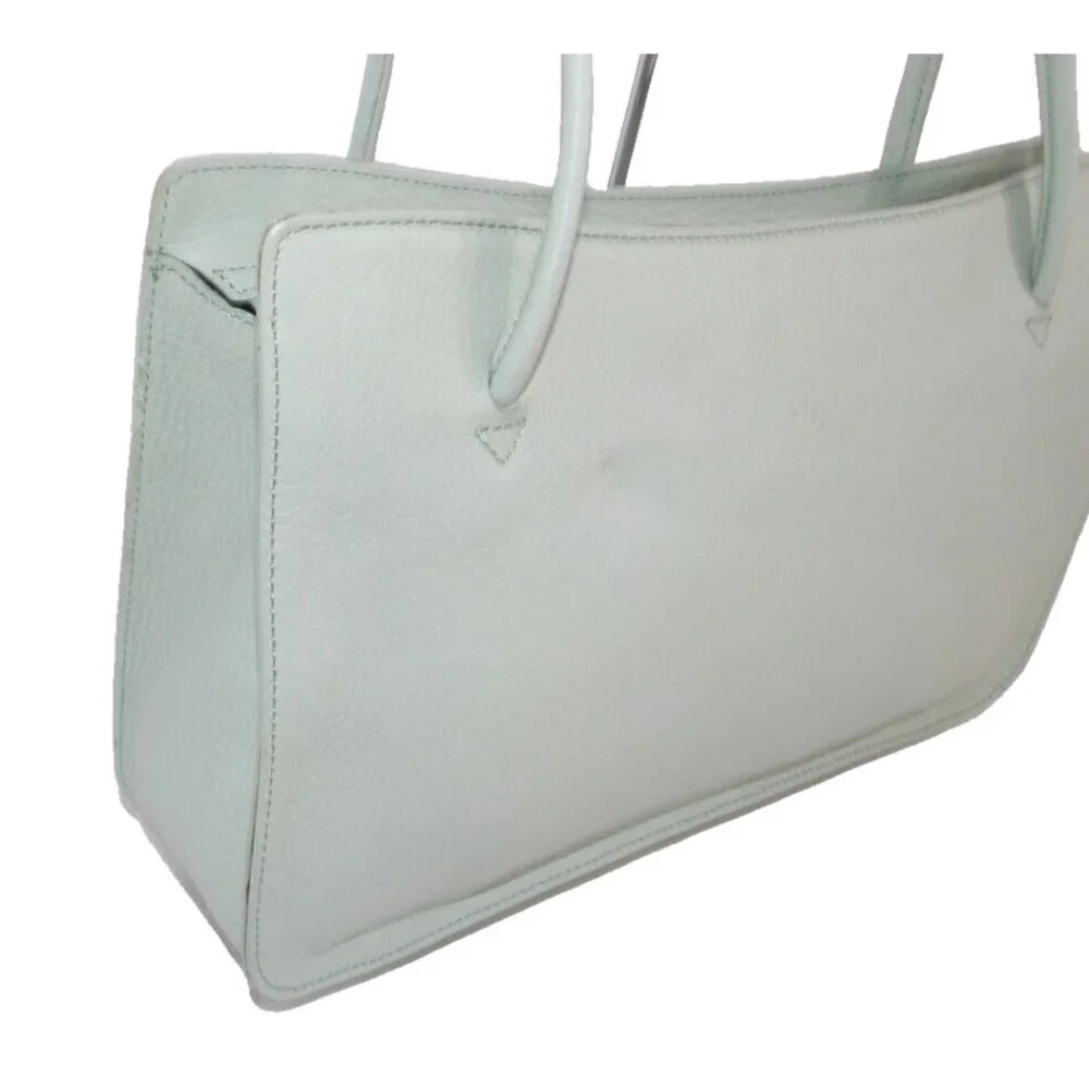 Monsac Light Green Satchel - Picture 6 of 8